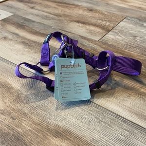NWT Pupteck S/M purple dog harness